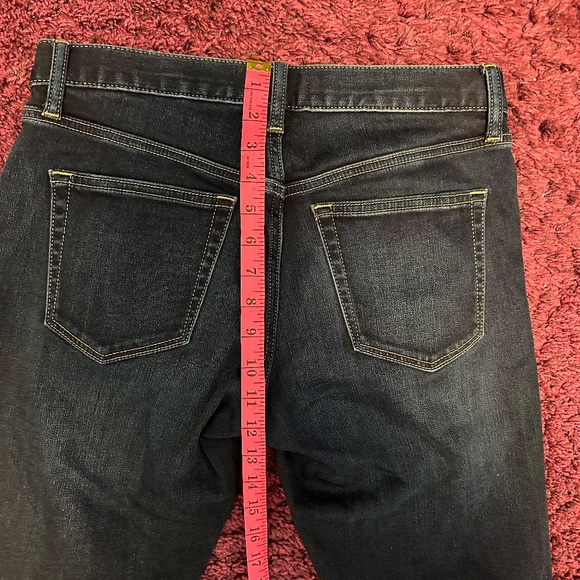 Uniqlo HeatTech Denin Jeans Slim Fit Tapered Low Rise Men - Picture 5 of 11